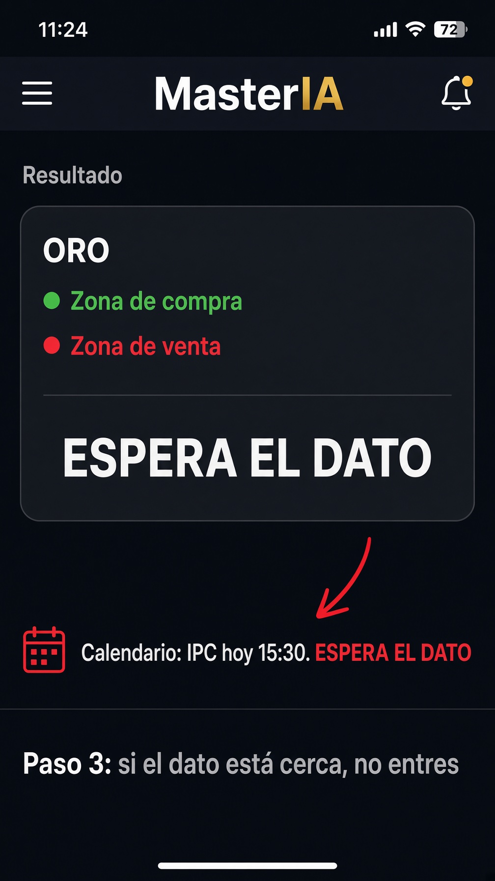3. Si el dato está cerca, no entres.